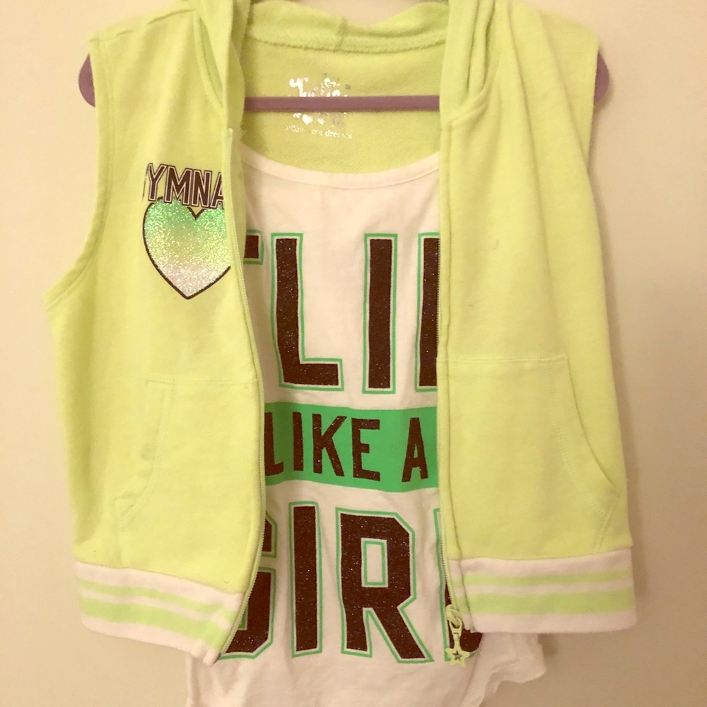 Justice Jacket and t-shirt